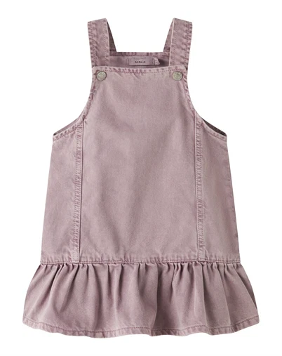 Name It - NMFMaja Spencer Denim Kjole - Wild Ginger 